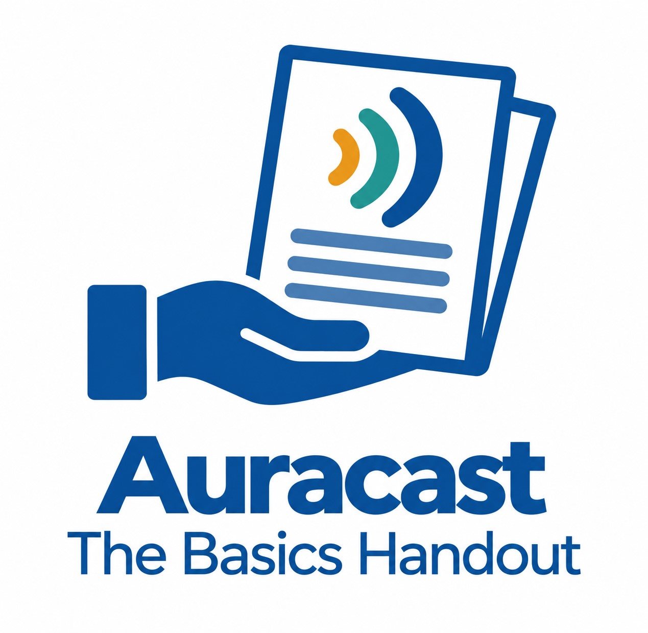 button Auracast handout resource button button Auracast handout resource button